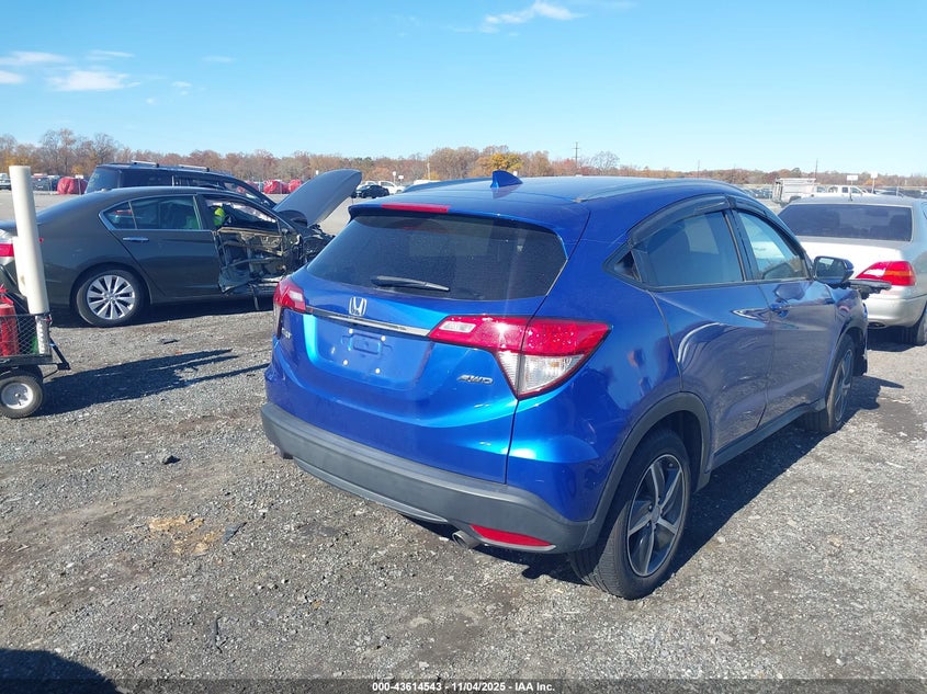 2022 HONDA HR-V AWD EX - 3CZRU6H55NM719077