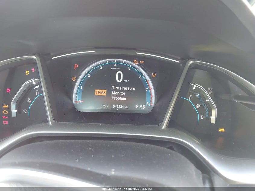 VIN 19XFC1F37LE013753 2020 HONDA CIVIC EX