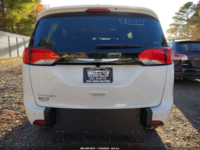 2025 Chrysler Voyager Lx VIN: 2C4RC1CG7SR580417 Lot: 43614613