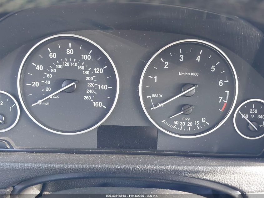 2015 BMW 328I VIN: WBA3A5G53FNS85343 Lot: 43614614