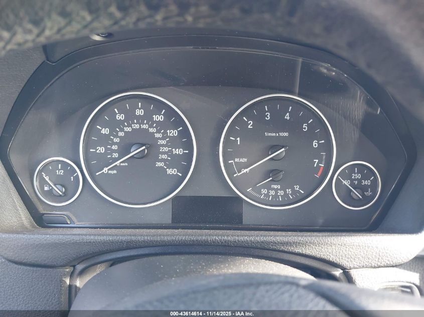 2015 BMW 328I VIN: WBA3A5G53FNS85343 Lot: 43614614