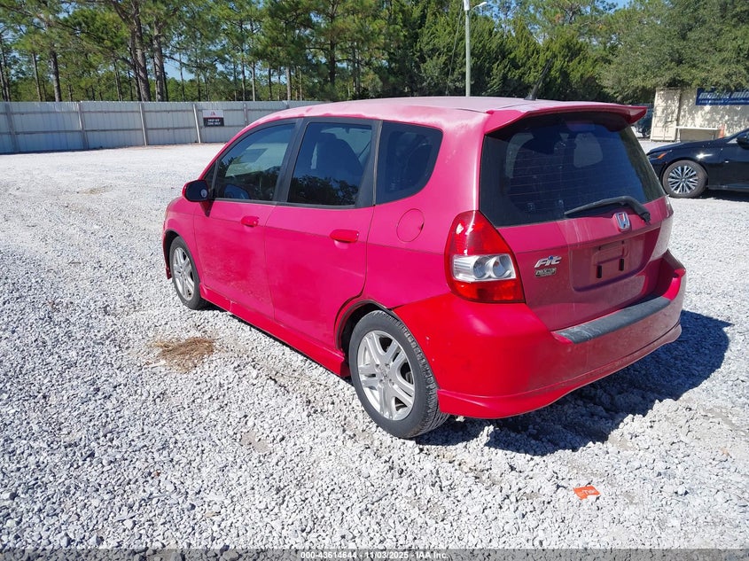 JHMGD38678S015770 2008 HONDA FIT photo no. 3