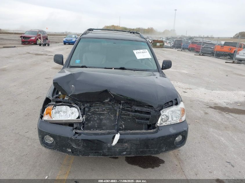 2005 Toyota Highlander Limited V6 VIN: JTEEP21A650097874 Lot: 43614663
