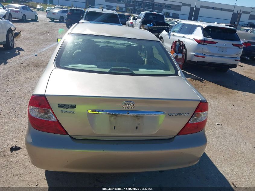 2004 Toyota Camry Le VIN: 4T1BE32K74U914668 Lot: 43614686