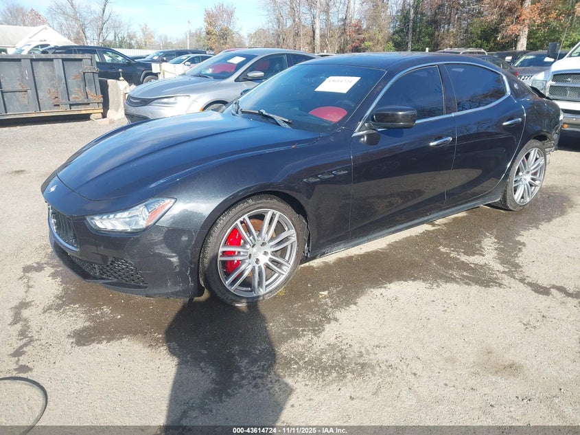 ZAM57RTA3G1168869 2016 MASERATI GHIBLI photo no. 2