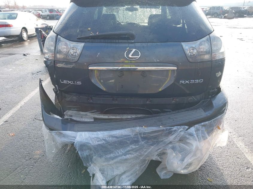 2004 Lexus Rx 330 VIN: JTJHA31U340009720 Lot: 43614734