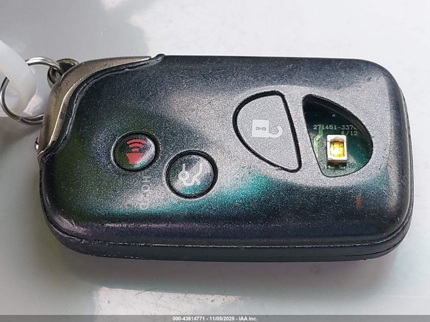 2011 Lexus Is 250 VIN: JTHBF5C29B5143910 Lot: 43614771