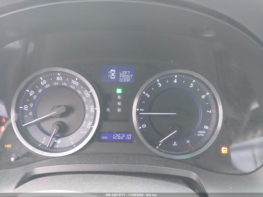 2011 Lexus Is 250 VIN: JTHBF5C29B5143910 Lot: 43614771