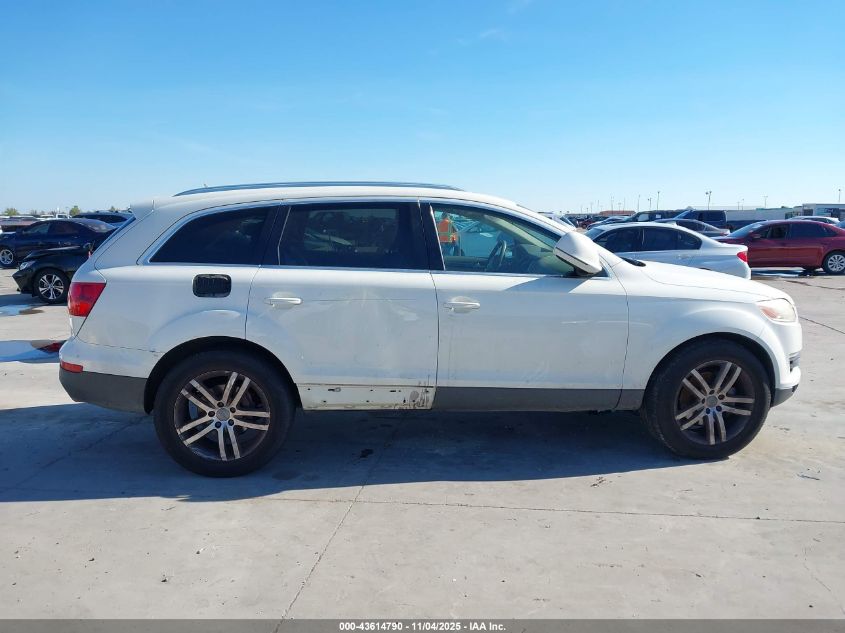 2007 Audi Q7 3.6 Premium VIN: WA1BY74L87D057901 Lot: 43614790