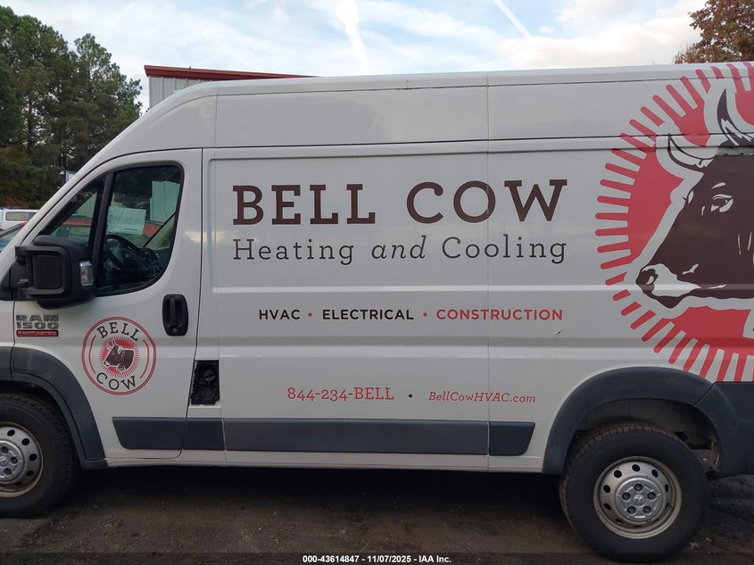 2017 RAM PROMASTER 1500 HIGH ROOF 136 WB - 3C6TRVBG8HE506129