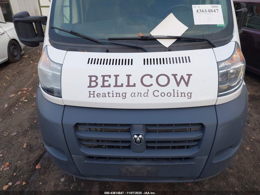 2017 RAM PROMASTER 1500 HIGH ROOF 136 WB - 3C6TRVBG8HE506129