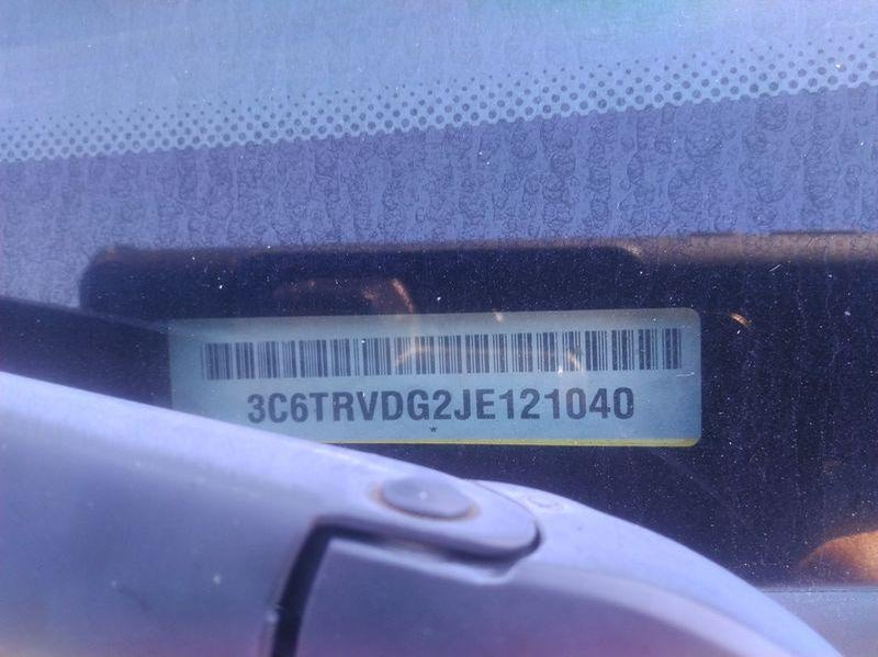 2018 RAM PROMASTER 2500 HIGH ROOF 159 WB 3C6TRVDG2JE121040