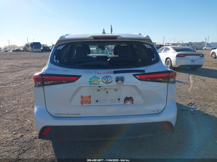 2020 TOYOTA HIGHLANDER XLE - 5TDGZRAH3LS502547