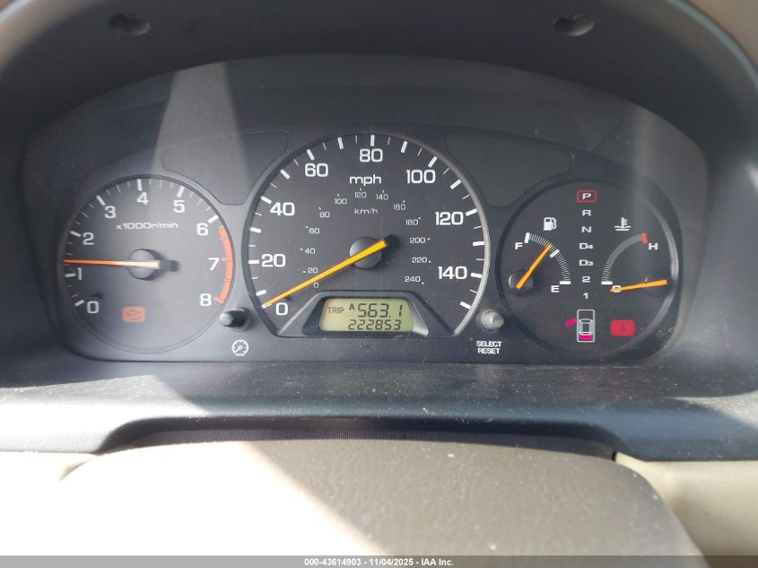 1999 Honda Accord Ex VIN: JHMCG6674XC009811 Lot: 43614903