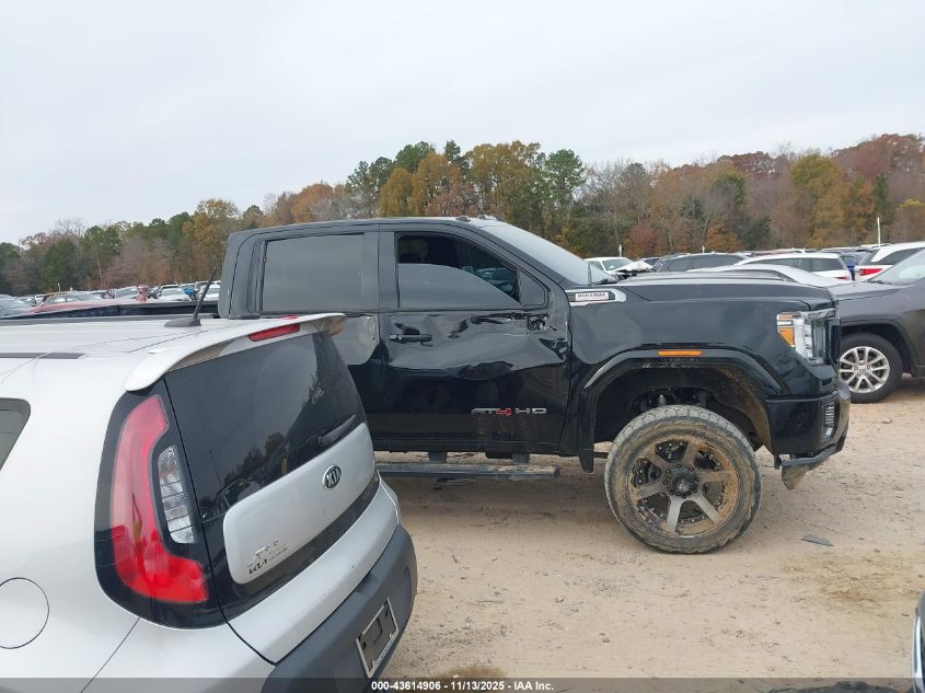 2020 GMC Sierra 2500Hd 4Wd Standard Bed At4 VIN: 1GT49PEY1LF124827 Lot: 43614906