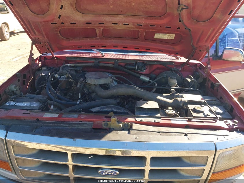 1992 Ford F150 VIN: 1FTEX14N6NKB90458 Lot: 43614974