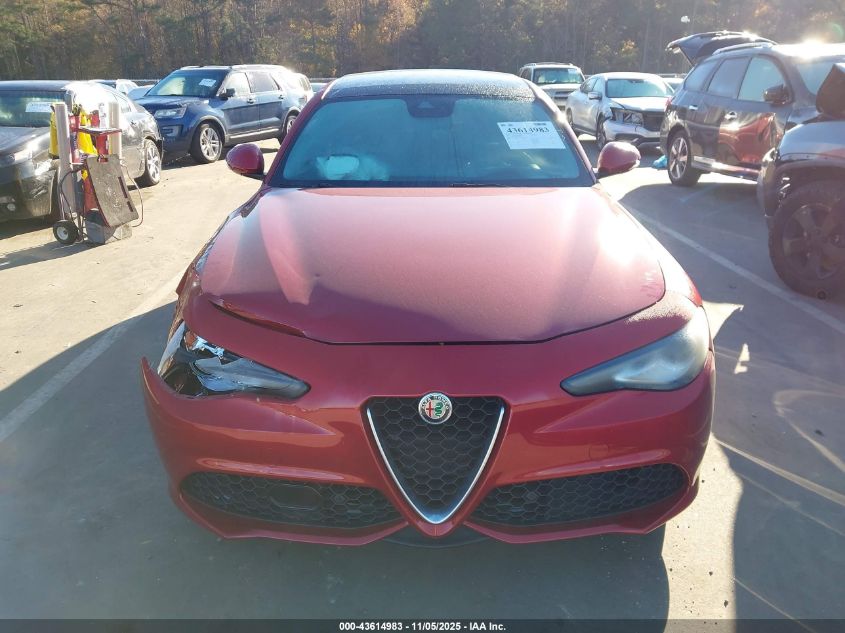 2018 ALFA ROMEO GIULIA TI SPORT RWD ZARFAECN6J7563774