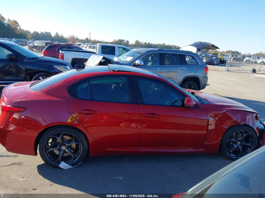 2018 ALFA ROMEO GIULIA TI SPORT RWD ZARFAECN6J7563774