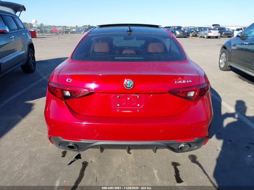 2018 ALFA ROMEO GIULIA TI SPORT RWD ZARFAECN6J7563774