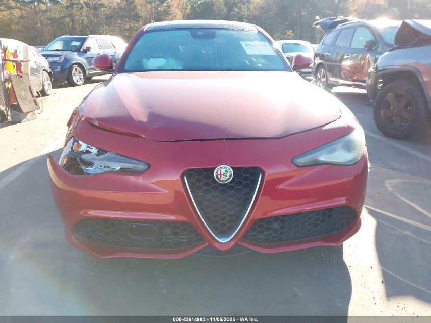 2018 ALFA ROMEO GIULIA TI SPORT RWD ZARFAECN6J7563774