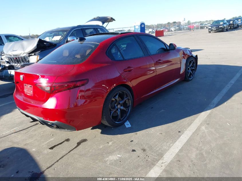 2018 ALFA ROMEO GIULIA TI SPORT RWD ZARFAECN6J7563774