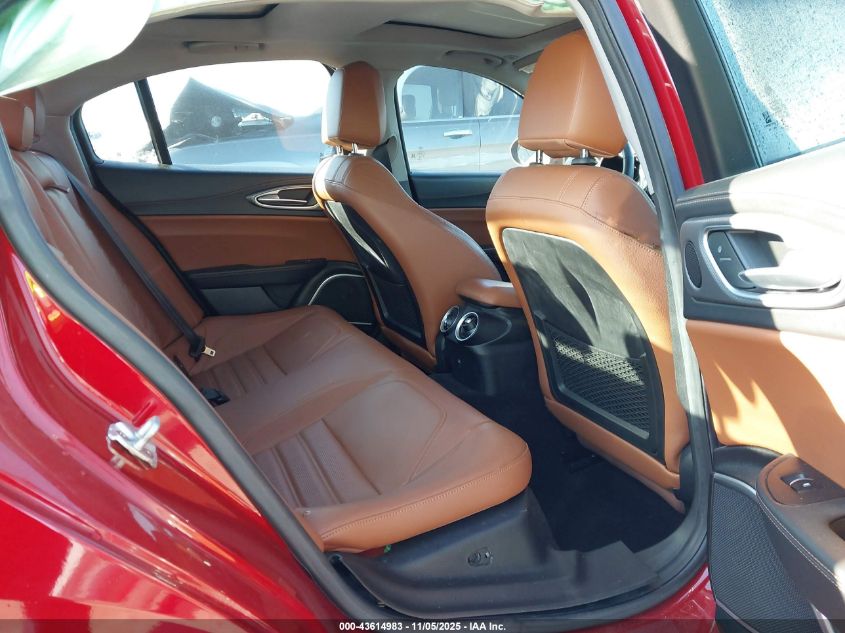 2018 ALFA ROMEO GIULIA TI SPORT RWD ZARFAECN6J7563774