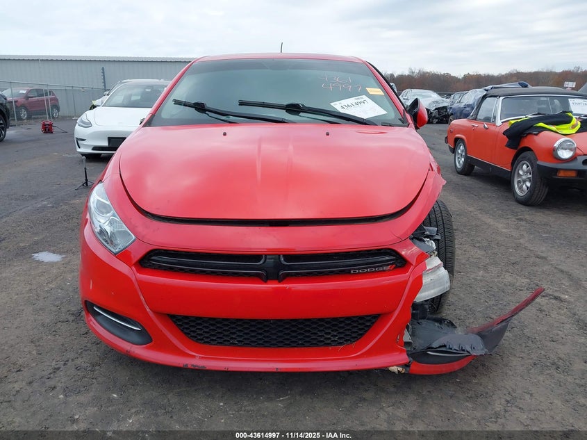 2016 Dodge Dart Sxt VIN: 1C3CDFBB3GD667767 Lot: 43614997