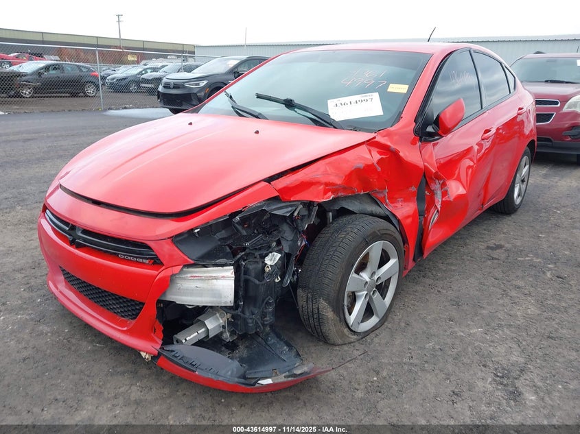 2016 Dodge Dart Sxt VIN: 1C3CDFBB3GD667767 Lot: 43614997