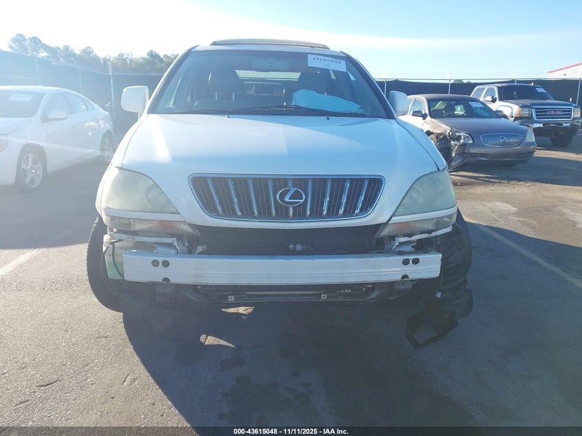 2001 Lexus Rx 300 VIN: JTJGF10U810112338 Lot: 43615048