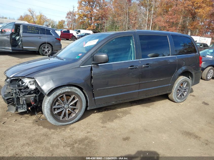 2017 Dodge Grand Caravan Sxt VIN: 2C4RDGCG3HR806297 Lot: 43615060