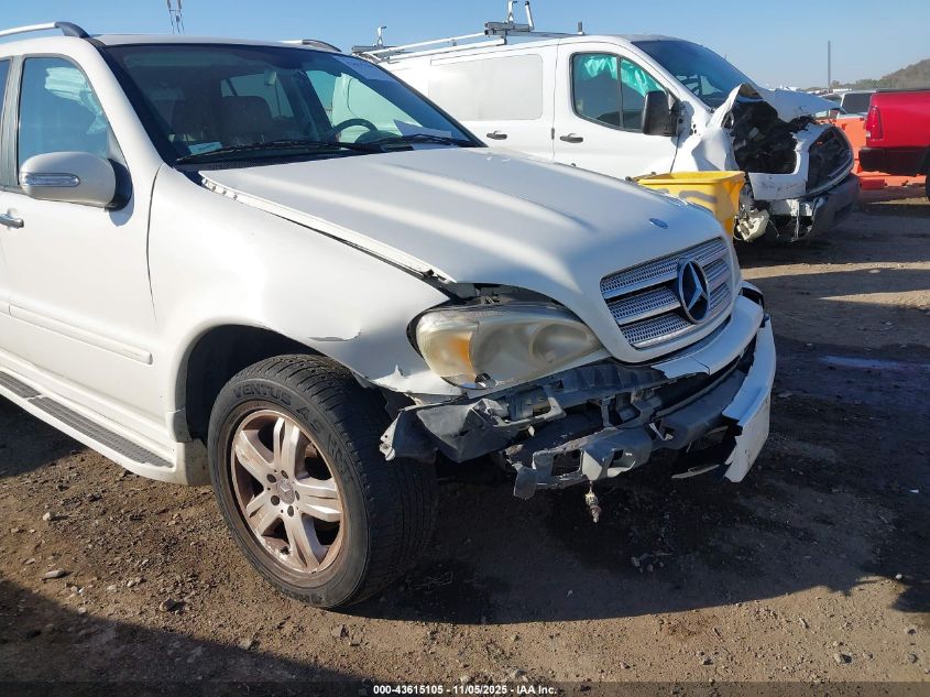 2005 Mercedes-Benz Ml 350 4Matic VIN: 4JGAB57E65A523761 Lot: 43615105
