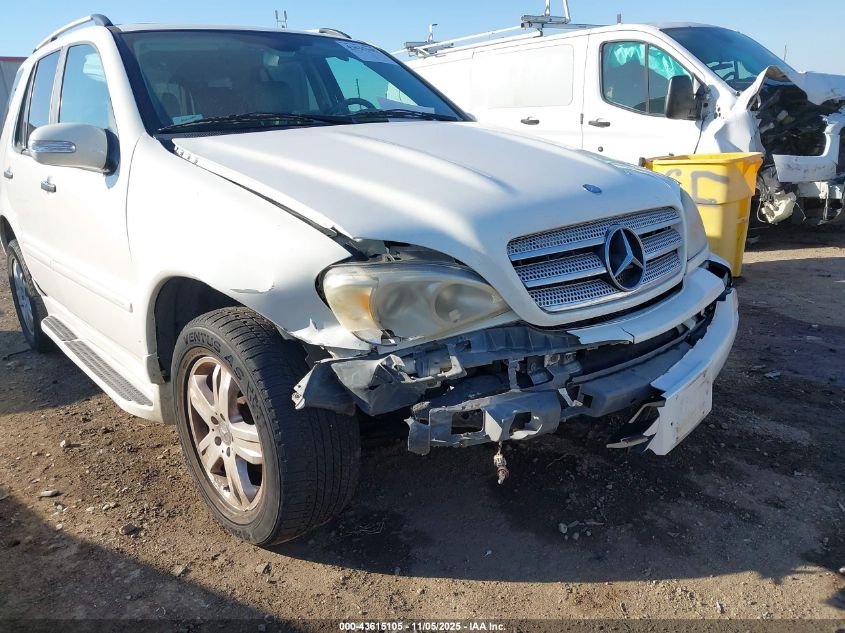 2005 Mercedes-Benz Ml 350 4Matic VIN: 4JGAB57E65A523761 Lot: 43615105