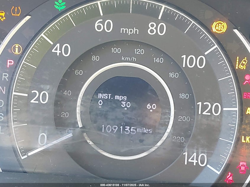 2015 HONDA CR-V TOURING - 5J6RM4H92FL108496