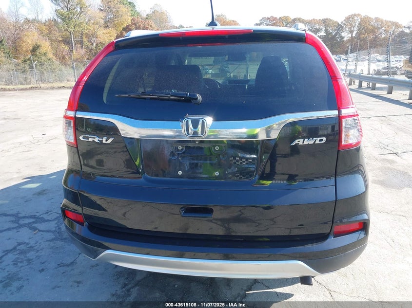 2015 HONDA CR-V TOURING - 5J6RM4H92FL108496
