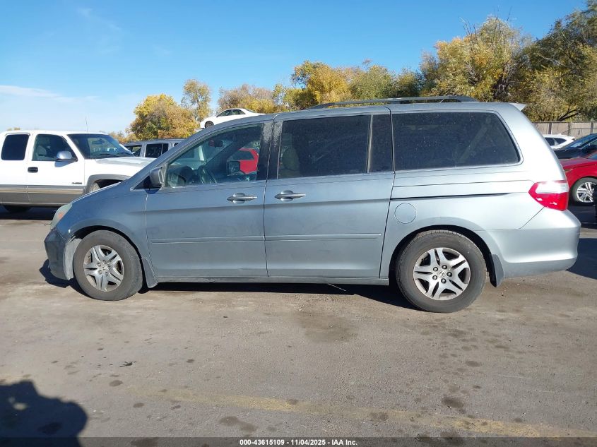 2007 Honda Odyssey Ex-L VIN: 5FNRL387X7B002755 Lot: 43615109