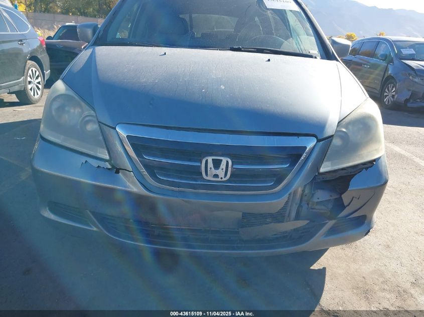 2007 Honda Odyssey Ex-L VIN: 5FNRL387X7B002755 Lot: 43615109