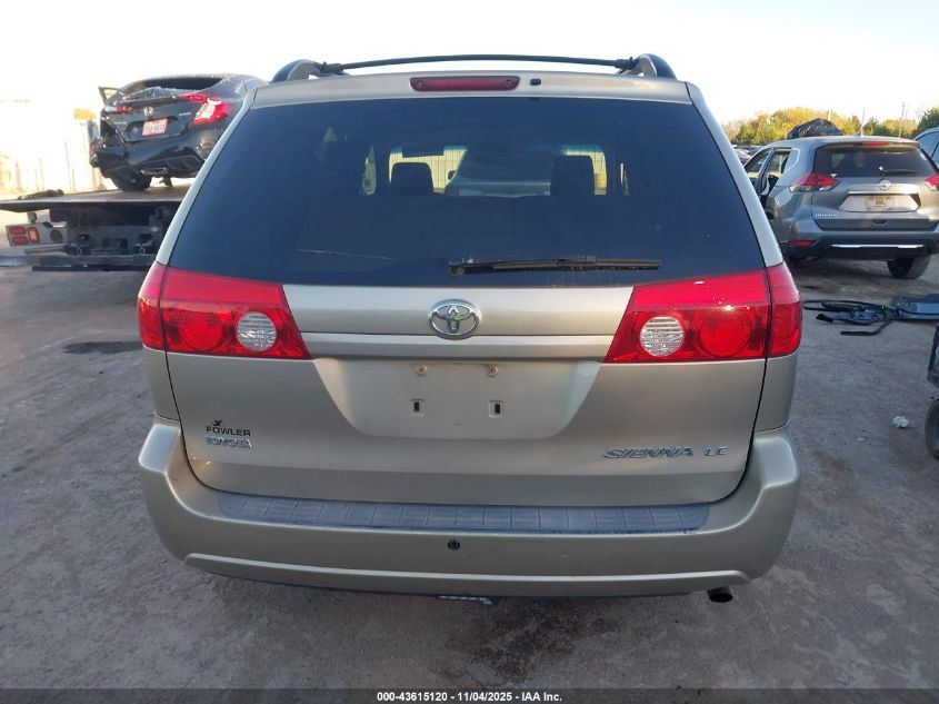 2009 Toyota Sienna Le VIN: 5TDZK23C39S276640 Lot: 43615120