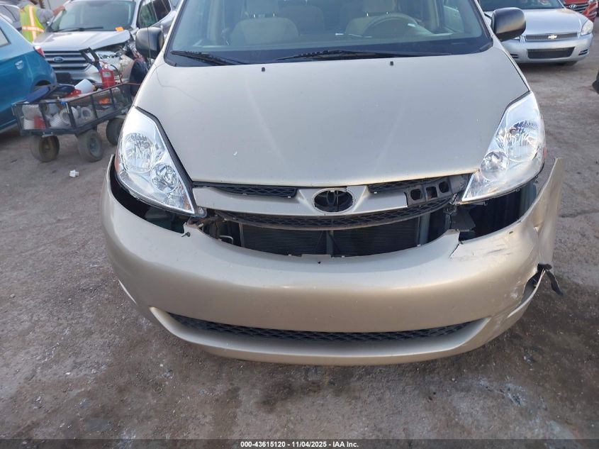 2009 Toyota Sienna Le VIN: 5TDZK23C39S276640 Lot: 43615120