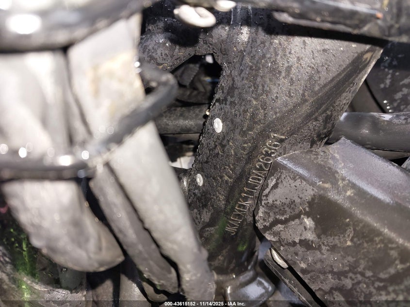 2018 Kawasaki Ex650 F VIN: JKAEXEK11JDA26361 Lot: 43615152