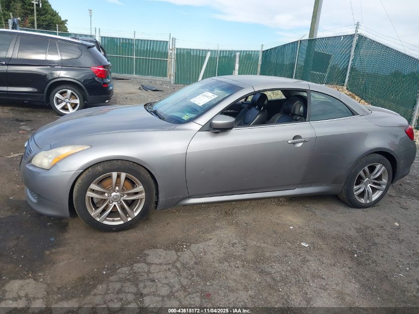 2009 Infiniti G37 VIN: JNKCV66E69M724512 Lot: 43615172