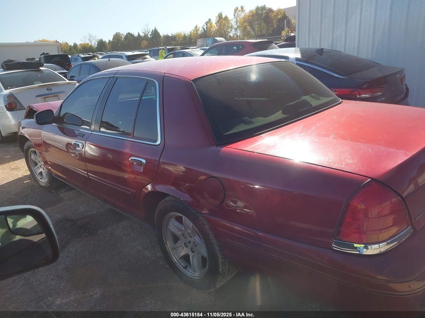 2002 Ford Crown Victoria Lx VIN: 2FAFP74W02X131503 Lot: 43615184