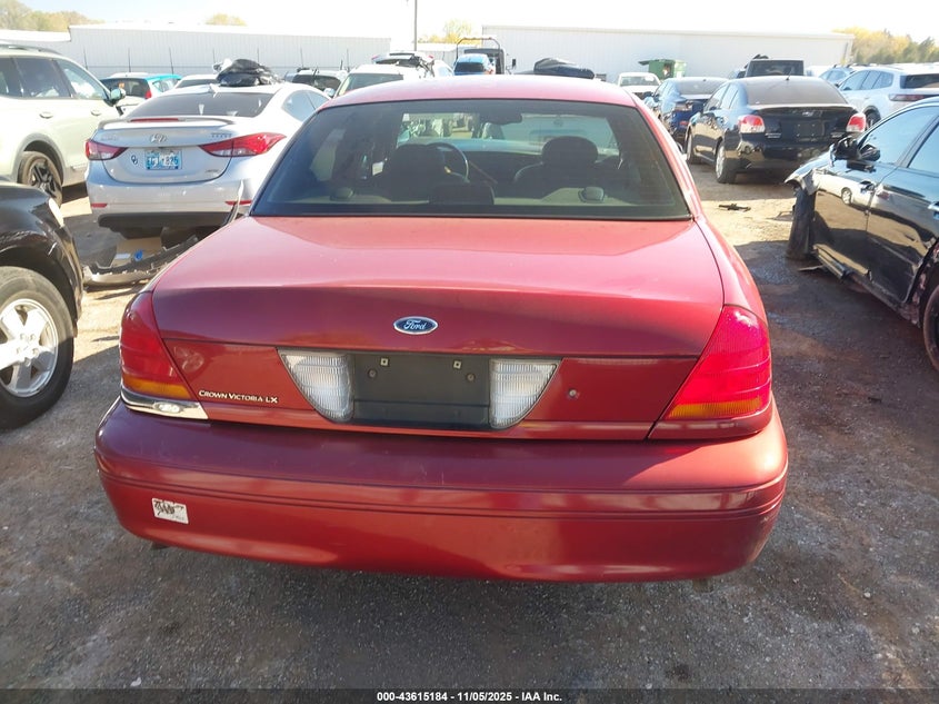 2002 Ford Crown Victoria Lx VIN: 2FAFP74W02X131503 Lot: 43615184