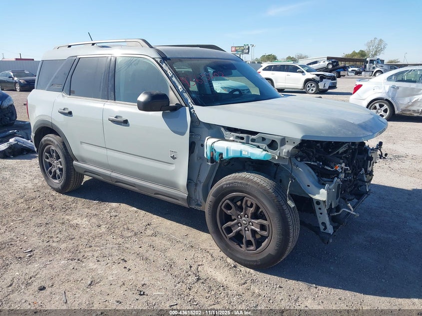 2022 Ford Bronco Sport Big Bend VIN: 3FMCR9B67NRD67697 Lot: 43615202