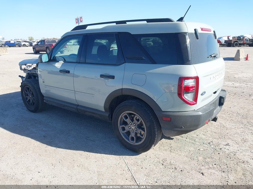 2022 Ford Bronco Sport Big Bend VIN: 3FMCR9B67NRD67697 Lot: 43615202