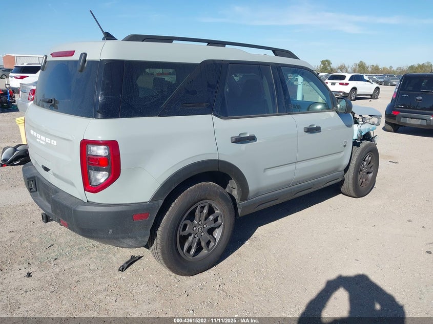 2022 Ford Bronco Sport Big Bend VIN: 3FMCR9B67NRD67697 Lot: 43615202