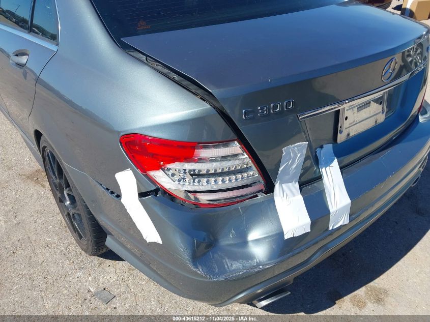2012 Mercedes-Benz C 300 Luxury 4Matic/Sport 4Matic VIN: WDDGF8BB1CA599067 Lot: 43615212