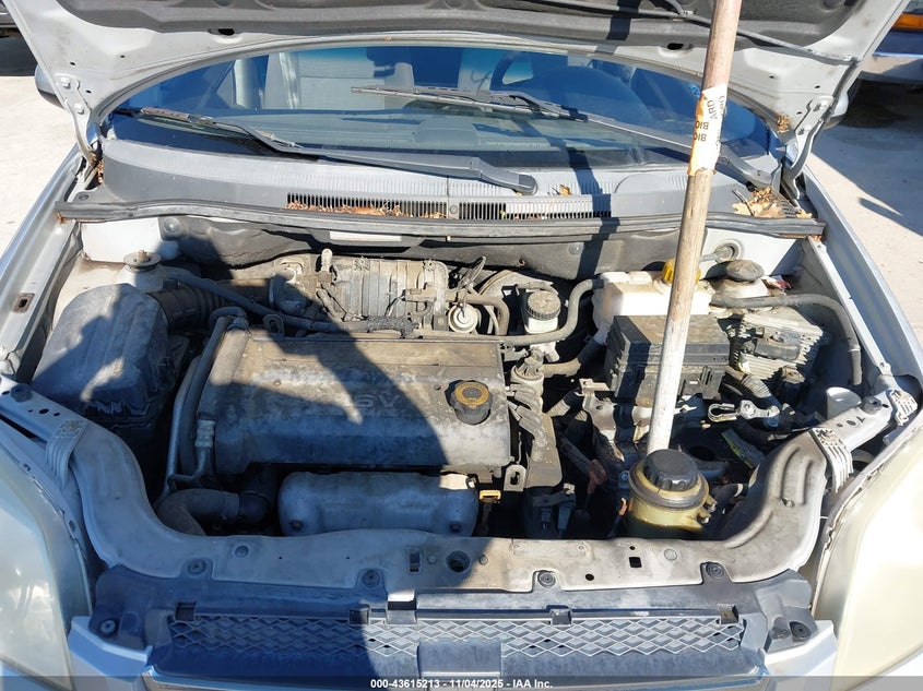 2008 Chevrolet Aveo Ls VIN: KL1TD56608B020539 Lot: 43615213