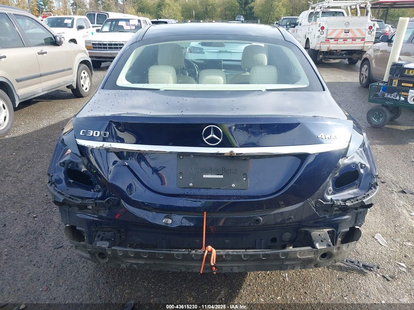 2017 MERCEDES-BENZ C 300 4MATIC 55SWF4KB8HU194870