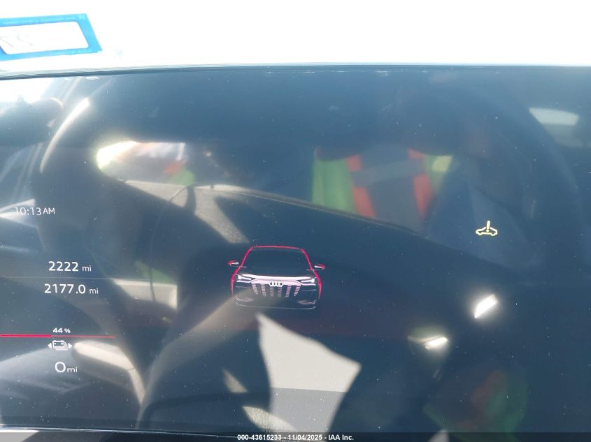 2025 Audi Q6 E-Tron Premium Quattro VIN: WA114BGF7SA027573 Lot: 43615233