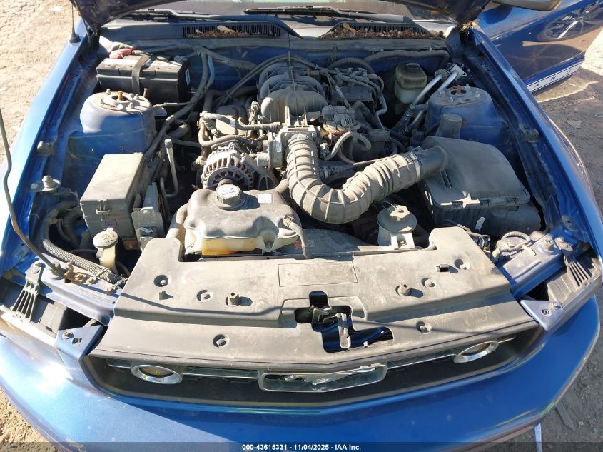 2008 Ford Mustang V6 Deluxe/V6 Premium VIN: 1ZVHT80N185129235 Lot: 43615331